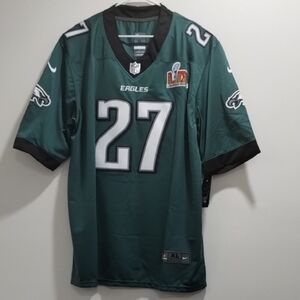 Quinyon Mitchell Philadelphia Eagles Superbowl Midnight Green Jersey